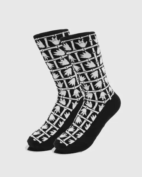 Godzilla Socken Footprints Produktfoto