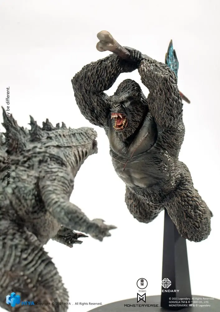 Godzilla PVC Statue Godzilla vs Kong (2021) Kong 26 cm Produktfoto