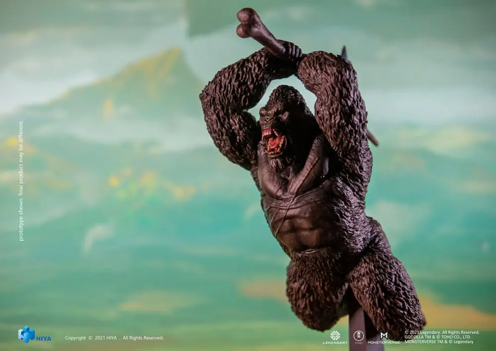 Godzilla PVC Statue Godzilla vs Kong (2021) Kong 26 cm Produktfoto