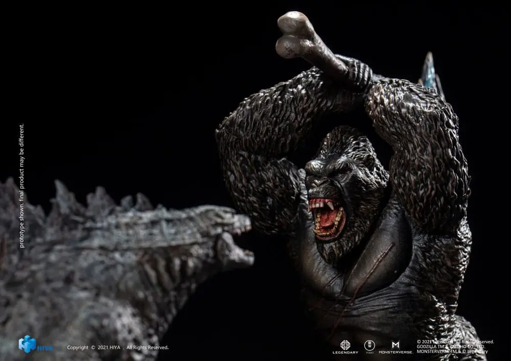 Godzilla PVC Statue Godzilla vs Kong (2021) Kong 26 cm Produktfoto