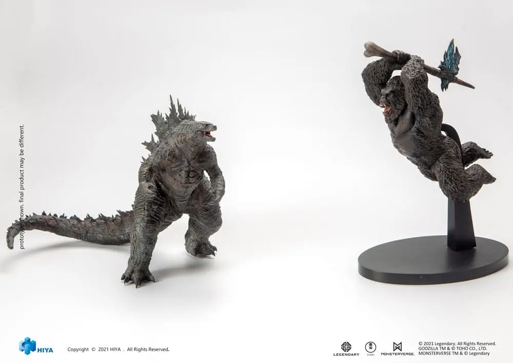 Godzilla PVC Statue Godzilla vs Kong (2021) Kong 26 cm Produktfoto