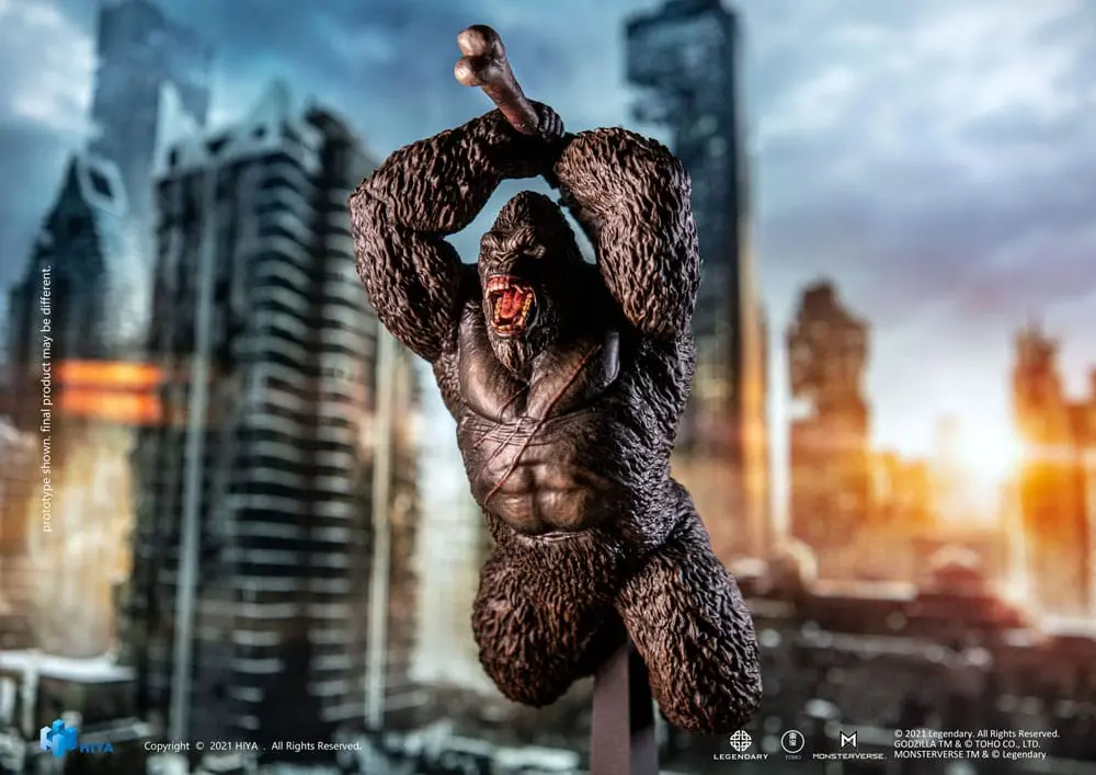 Godzilla PVC Statue Godzilla vs Kong (2021) Kong 26 cm Produktfoto
