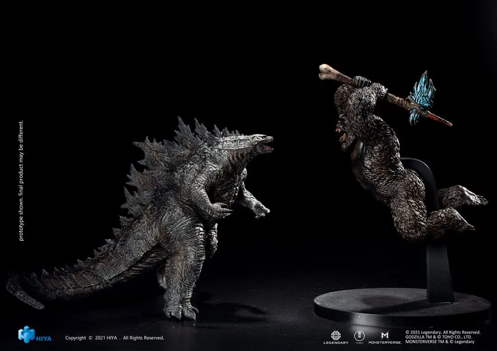 Godzilla PVC Statue Godzilla vs Kong (2021) Kong 26 cm Produktfoto