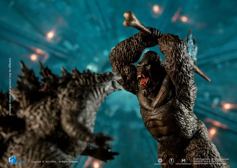 Godzilla PVC Statue Godzilla vs Kong (2021) Kong 26 cm Produktfoto