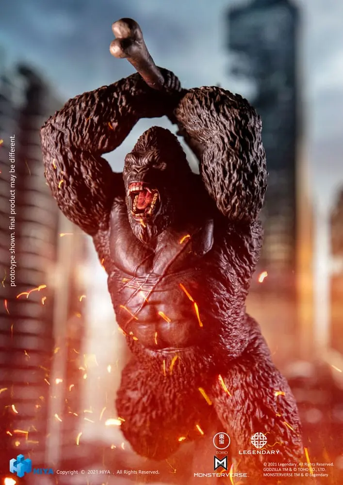 Godzilla PVC Statue Godzilla vs Kong (2021) Kong 26 cm Produktfoto