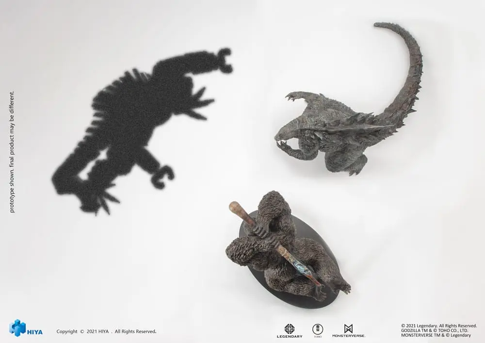 Godzilla PVC Statue Godzilla vs Kong (2021) Kong 26 cm Produktfoto