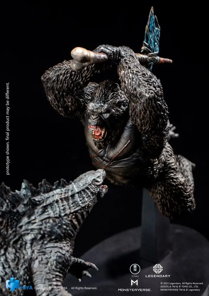 Godzilla PVC Statue Godzilla vs Kong (2021) Kong 26 cm Produktfoto