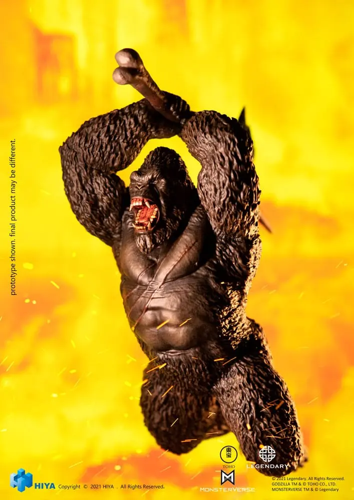 Godzilla PVC Statue Godzilla vs Kong (2021) Kong 26 cm Produktfoto