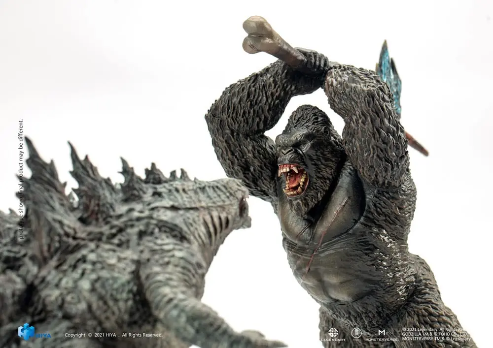 Godzilla PVC Statue Godzilla vs Kong (2021) Kong 26 cm Produktfoto