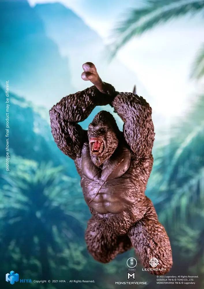 Godzilla PVC Statue Godzilla vs Kong (2021) Kong 26 cm Produktfoto