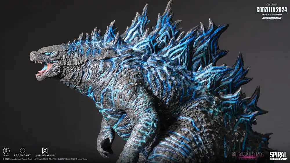 Godzilla Hall of Fame PVC-Statue Godzilla 2024 Pre-Evolved Form (Superchargd Version) 26 cm Produktfoto