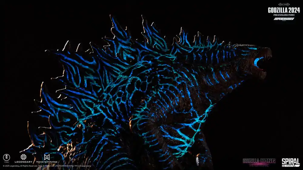 Godzilla Hall of Fame PVC-Statue Godzilla 2024 Pre-Evolved Form (Superchargd Version) 26 cm Produktfoto