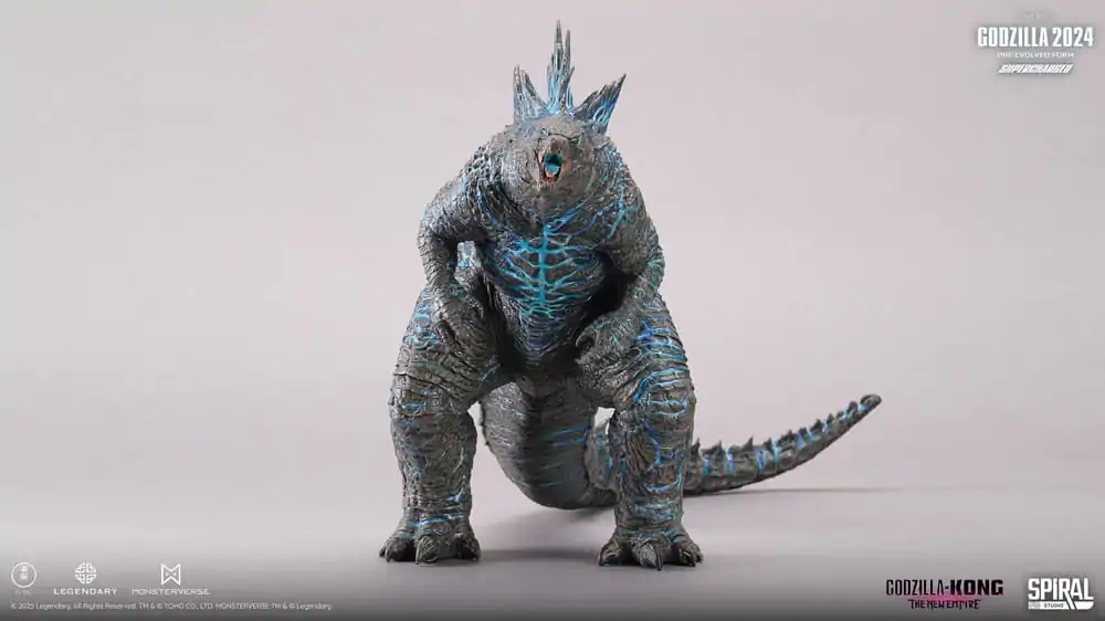 Godzilla Hall of Fame PVC-Statue Godzilla 2024 Pre-Evolved Form (Superchargd Version) 26 cm Produktfoto