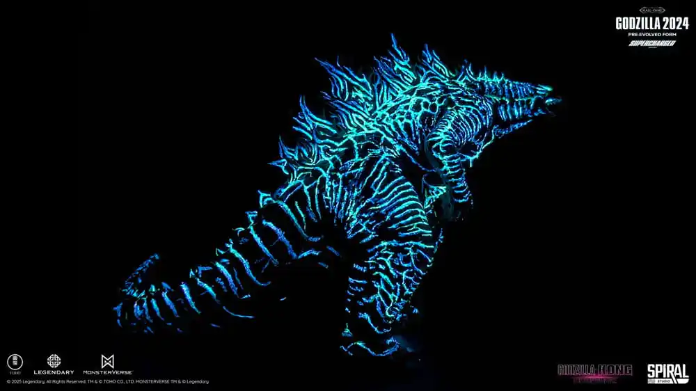 Godzilla Hall of Fame PVC-Statue Godzilla 2024 Pre-Evolved Form (Superchargd Version) 26 cm Produktfoto