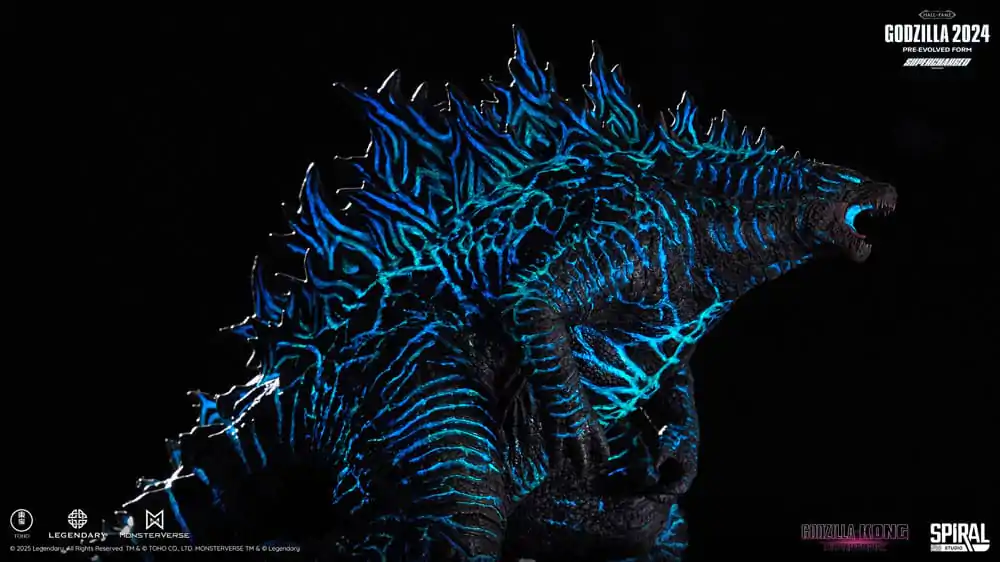 Godzilla Hall of Fame PVC-Statue Godzilla 2024 Pre-Evolved Form (Superchargd Version) 26 cm Produktfoto