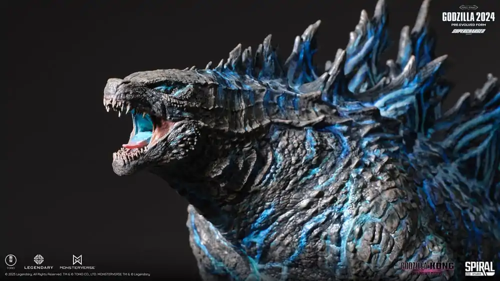 Godzilla Hall of Fame PVC-Statue Godzilla 2024 Pre-Evolved Form (Superchargd Version) 26 cm Produktfoto