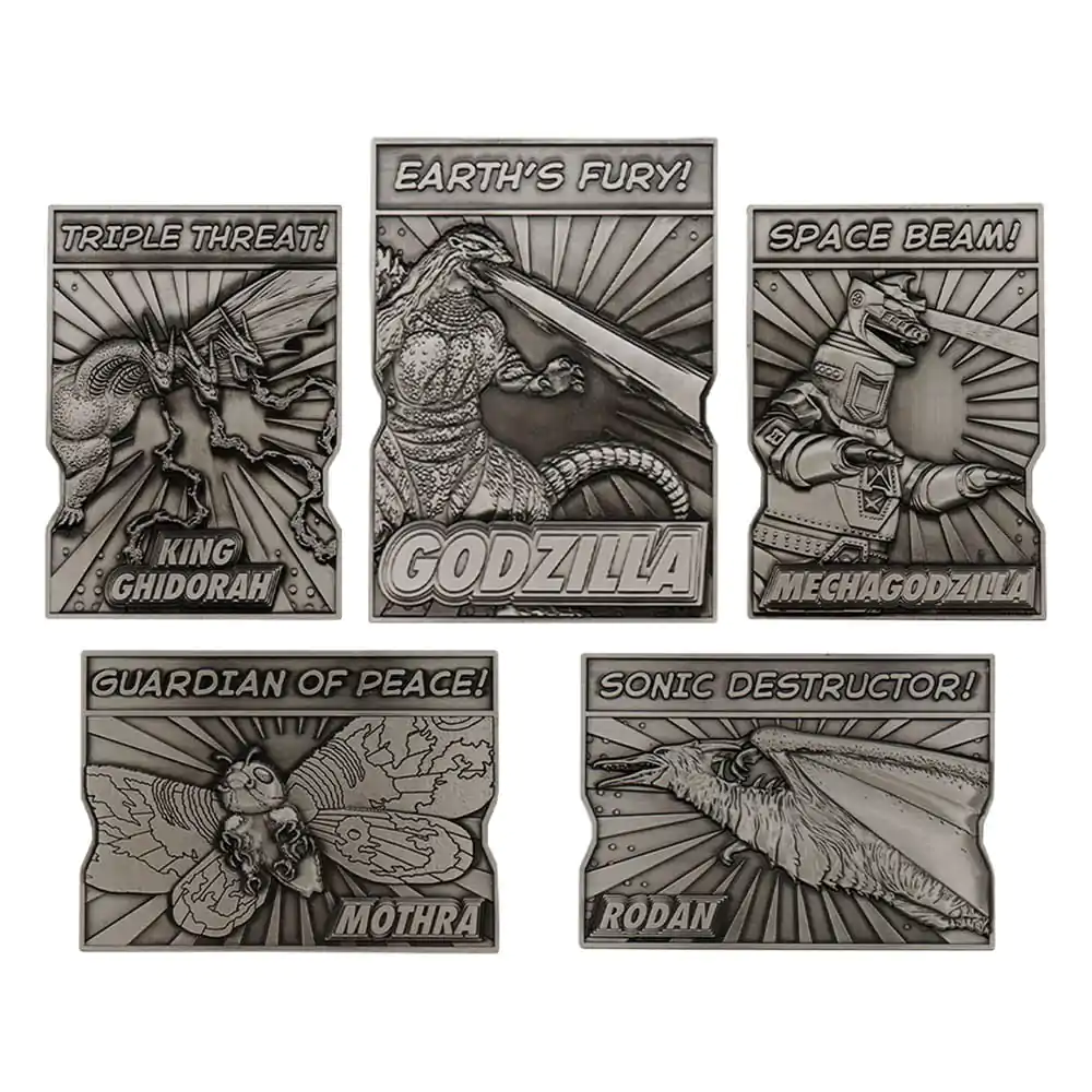 Godzilla Metallbarren 5er-Set Godzilla Monsters Limited Edition termékfotó