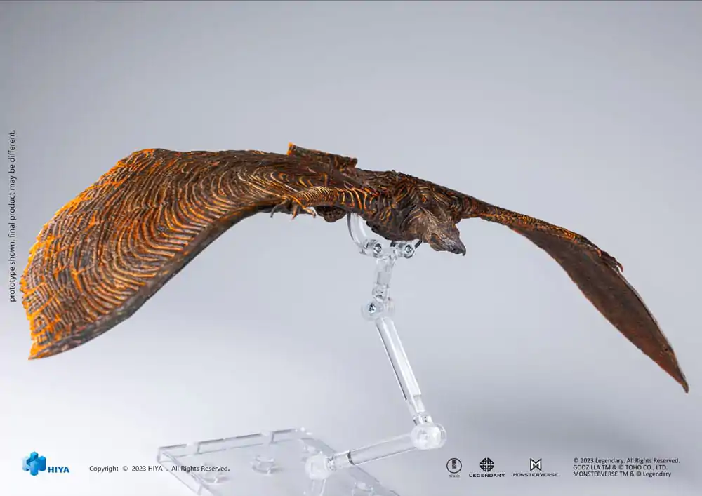 Godzilla: King of the Monsters Exquisite Basic Actionfigur Rodan Flameborn 13 cm Produktfoto