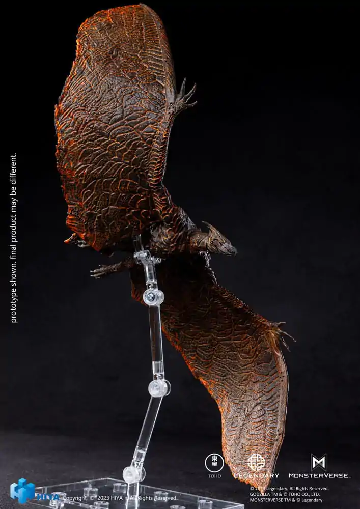Godzilla: King of the Monsters Exquisite Basic Actionfigur Rodan Flameborn 13 cm Produktfoto
