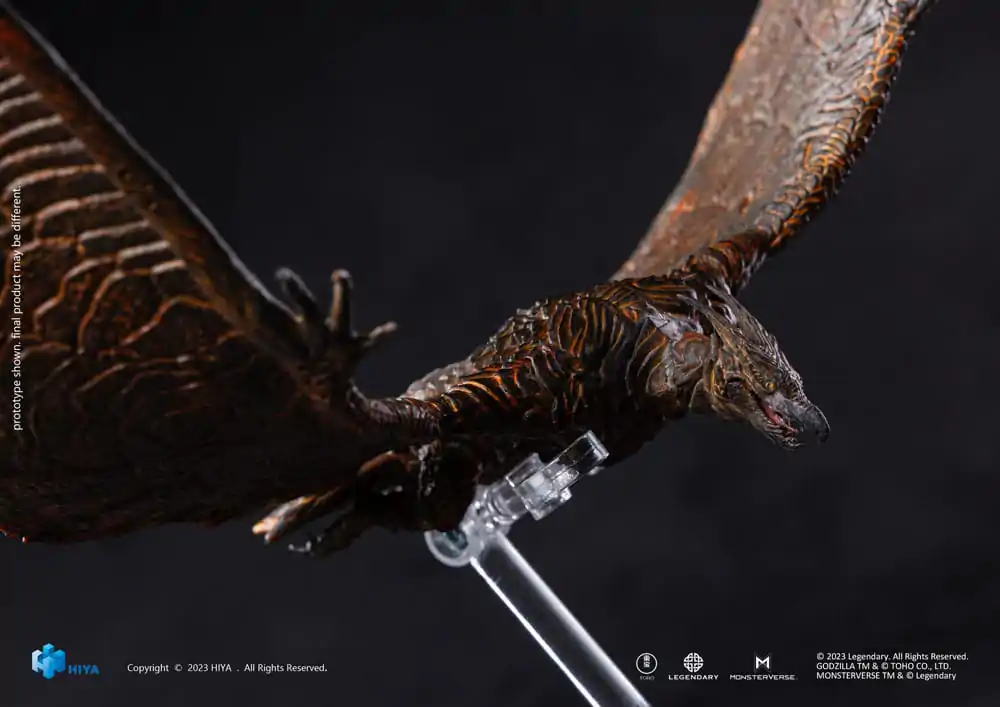 Godzilla: King of the Monsters Exquisite Basic Actionfigur Rodan Flameborn 13 cm Produktfoto