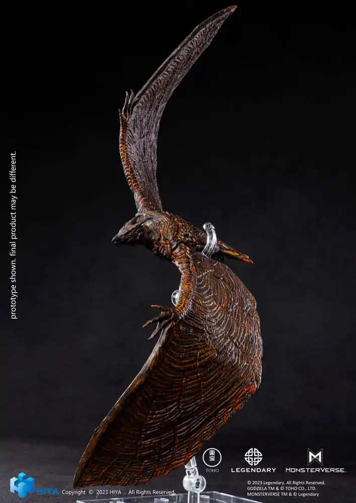 Godzilla: King of the Monsters Exquisite Basic Actionfigur Rodan Flameborn 13 cm Produktfoto