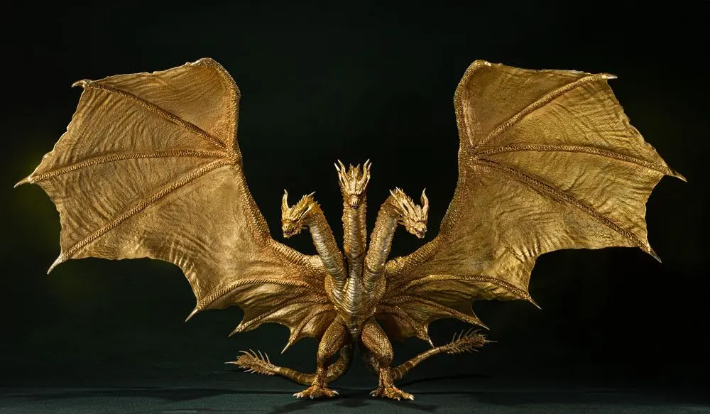 Godzilla: King of the Monsters S.H. MonsterArts Action Figur King Ghidorah (Special Color Ver.) 25 Produktfoto