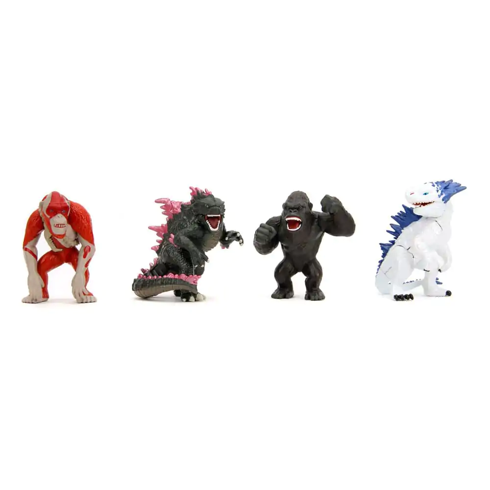 Godzilla Nano Metalfigs Diecast Minifiguren 4-er Pack Wave 1 4 cm Produktfoto