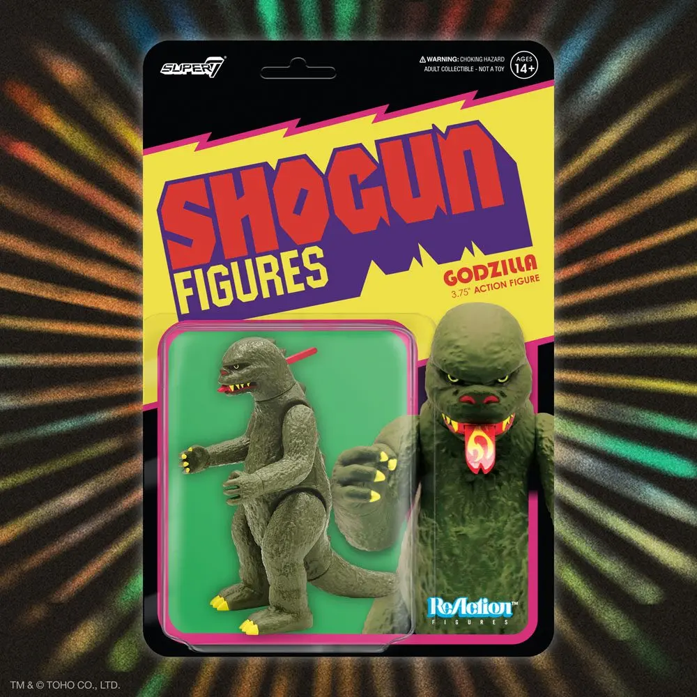 Godzilla ReAction Actionfigur Shogun (Dark Green) 10 cm Produktfoto