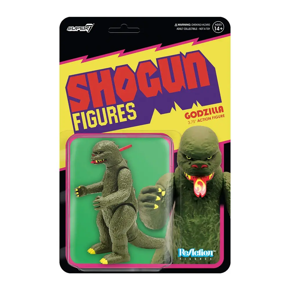 Godzilla ReAction Actionfigur Shogun (Dark Green) 10 cm Produktfoto