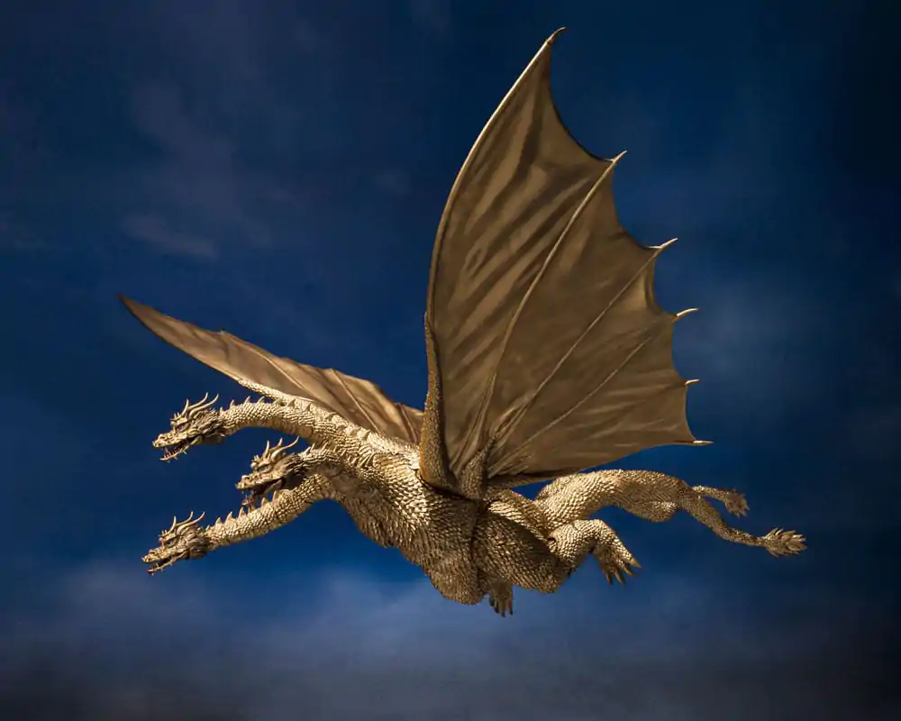 Godzilla S.H. Monster Arts Action-Figur King Ghidora (1972) 25 cm Produktfoto