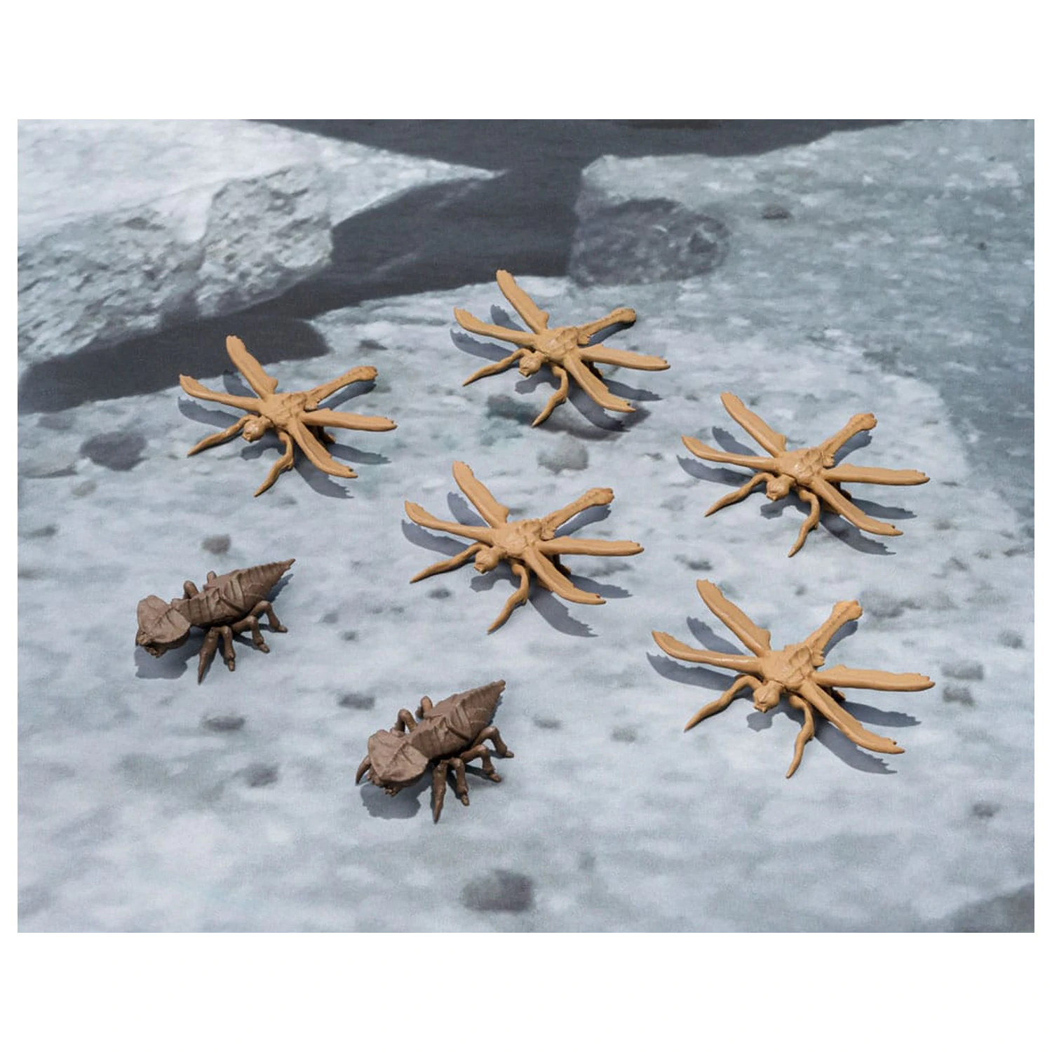 Godzilla S.H. Monster Arts Action-Figur Megaguirus Evolution Set 21 cm Produktfoto