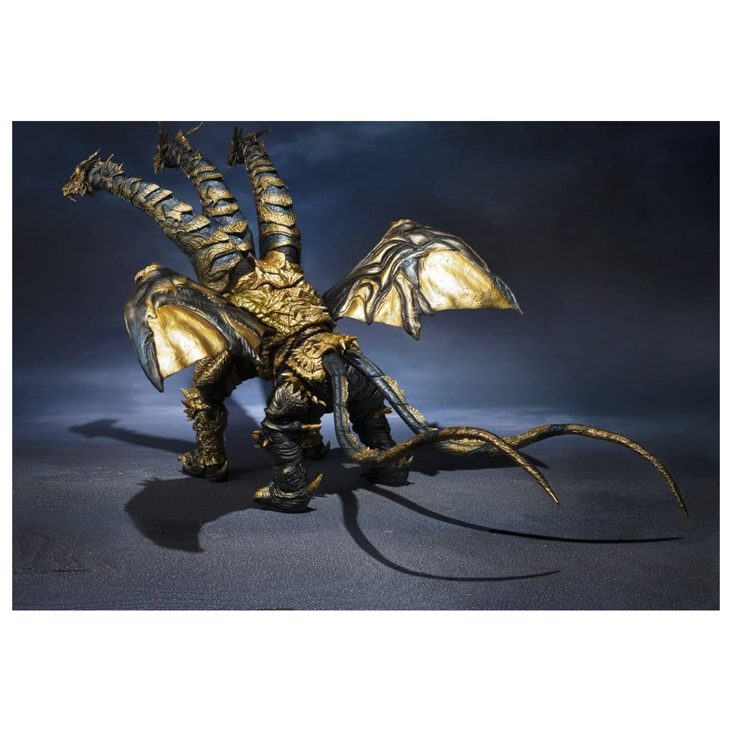 Godzilla S.H.MonsterArts Aktionsfigur Kaizer Ghidorah 25 Zentimeter Produktfoto