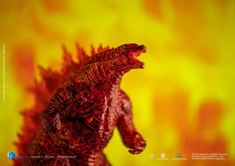 Godzilla Stylist Series PVC Statue Godzilla: King of the Monsters Burning Godzilla News Year Exclusive 20 cm Produktfoto