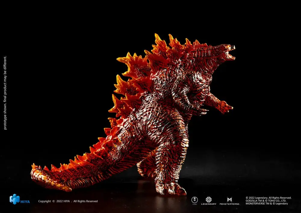 Godzilla Stylist Series PVC Statue Godzilla: King of the Monsters Burning Godzilla News Year Exclusive 20 cm Produktfoto