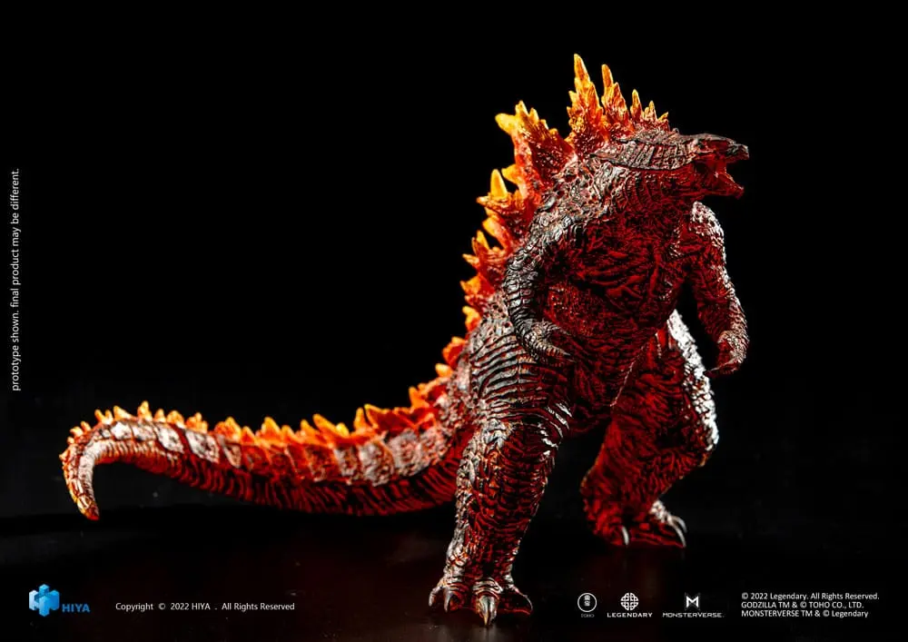 Godzilla Stylist Series PVC Statue Godzilla: King of the Monsters Burning Godzilla News Year Exclusive 20 cm Produktfoto