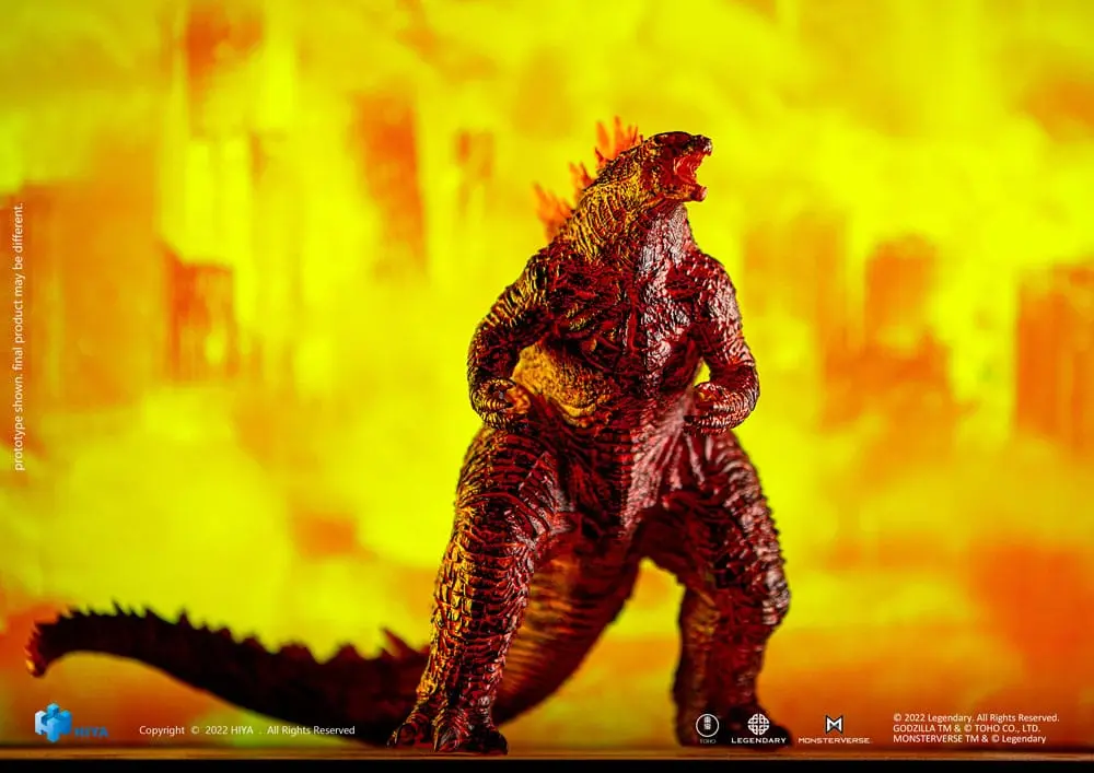 Godzilla Stylist Series PVC Statue Godzilla: King of the Monsters Burning Godzilla News Year Exclusive 20 cm Produktfoto