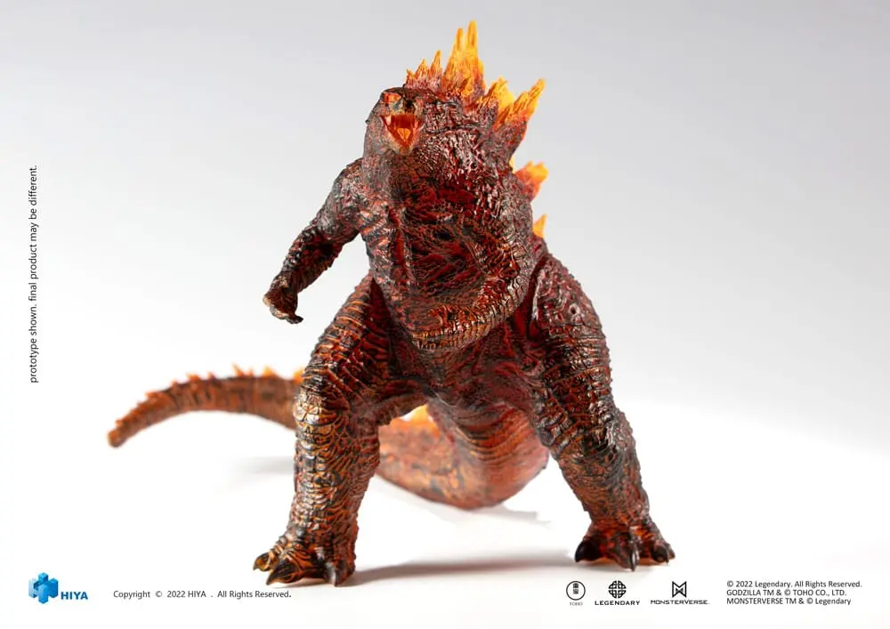Godzilla Stylist Series PVC Statue Godzilla: King of the Monsters Burning Godzilla News Year Exclusive 20 cm Produktfoto
