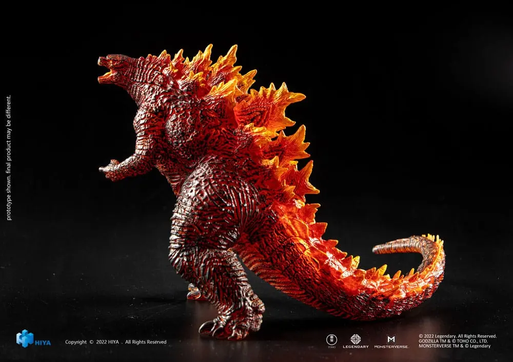 Godzilla Stylist Series PVC Statue Godzilla: King of the Monsters Burning Godzilla News Year Exclusive 20 cm Produktfoto