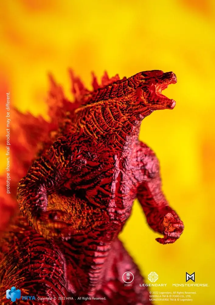 Godzilla Stylist Series PVC Statue Godzilla: King of the Monsters Burning Godzilla News Year Exclusive 20 cm Produktfoto