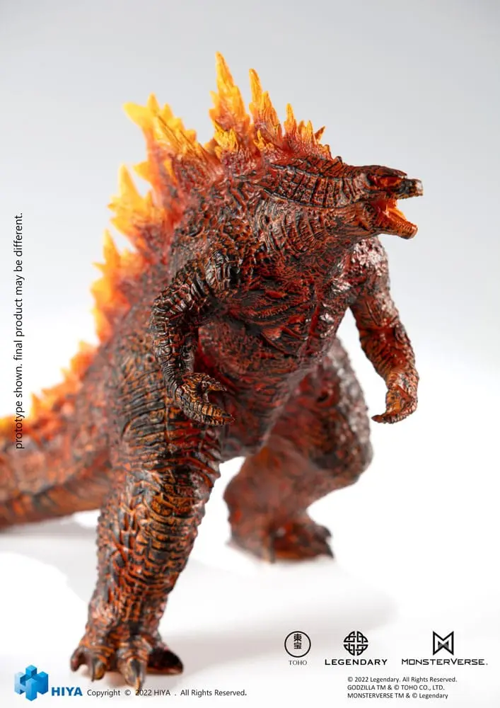Godzilla Stylist Series PVC Statue Godzilla: King of the Monsters Burning Godzilla News Year Exclusive 20 cm Produktfoto