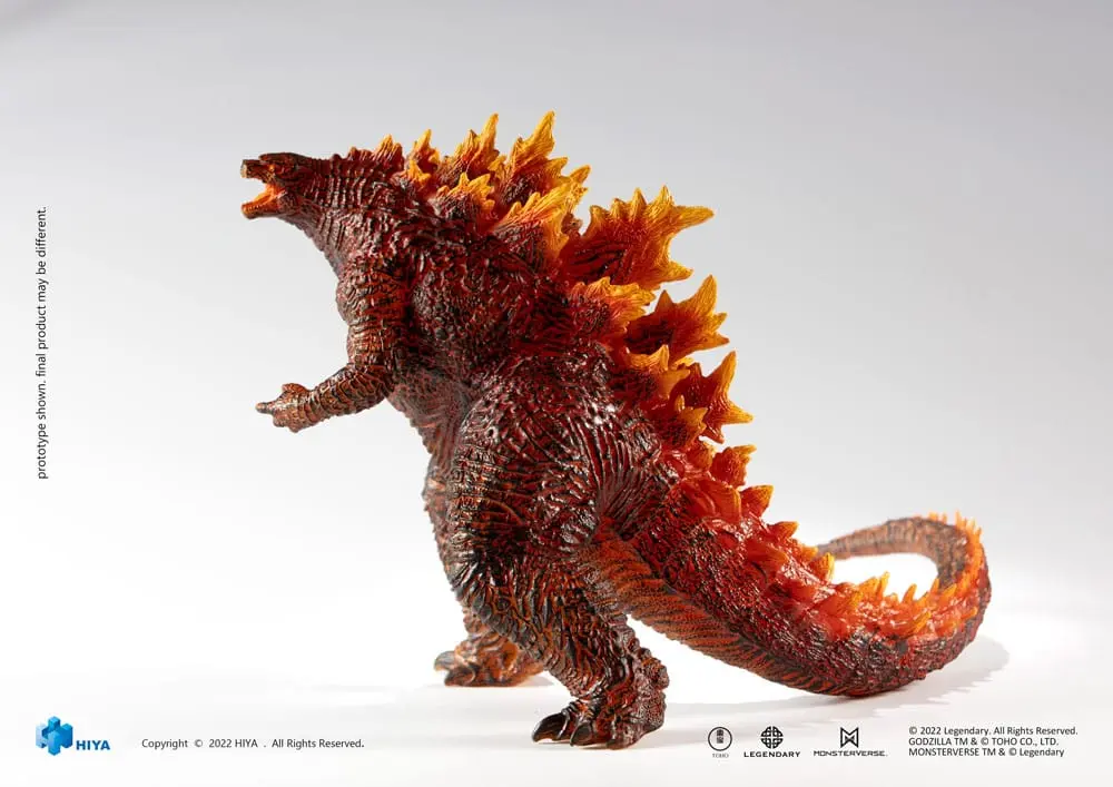 Godzilla Stylist Series PVC Statue Godzilla: King of the Monsters Burning Godzilla News Year Exclusive 20 cm Produktfoto