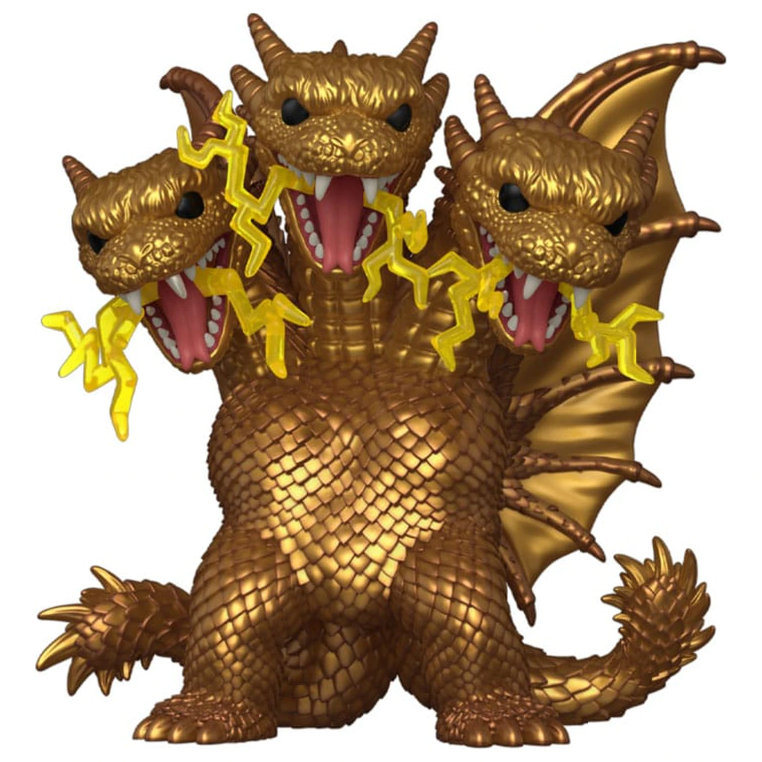 Godzilla Super Sized Funko POP! Movies Vinyl Figur King Ghidora (Electric) 15 cm Produktfoto