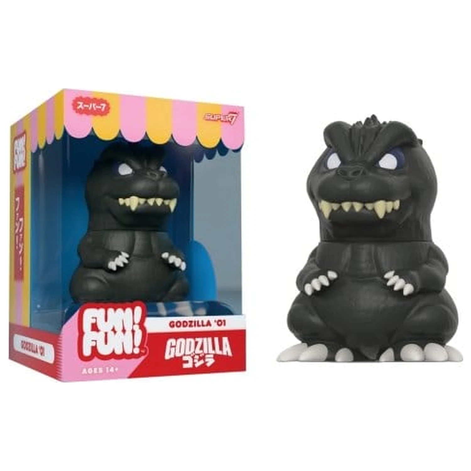 Godzilla Toho Fun! Fun! Mini Figur Welle 02 Godzilla 2001 Produktfoto