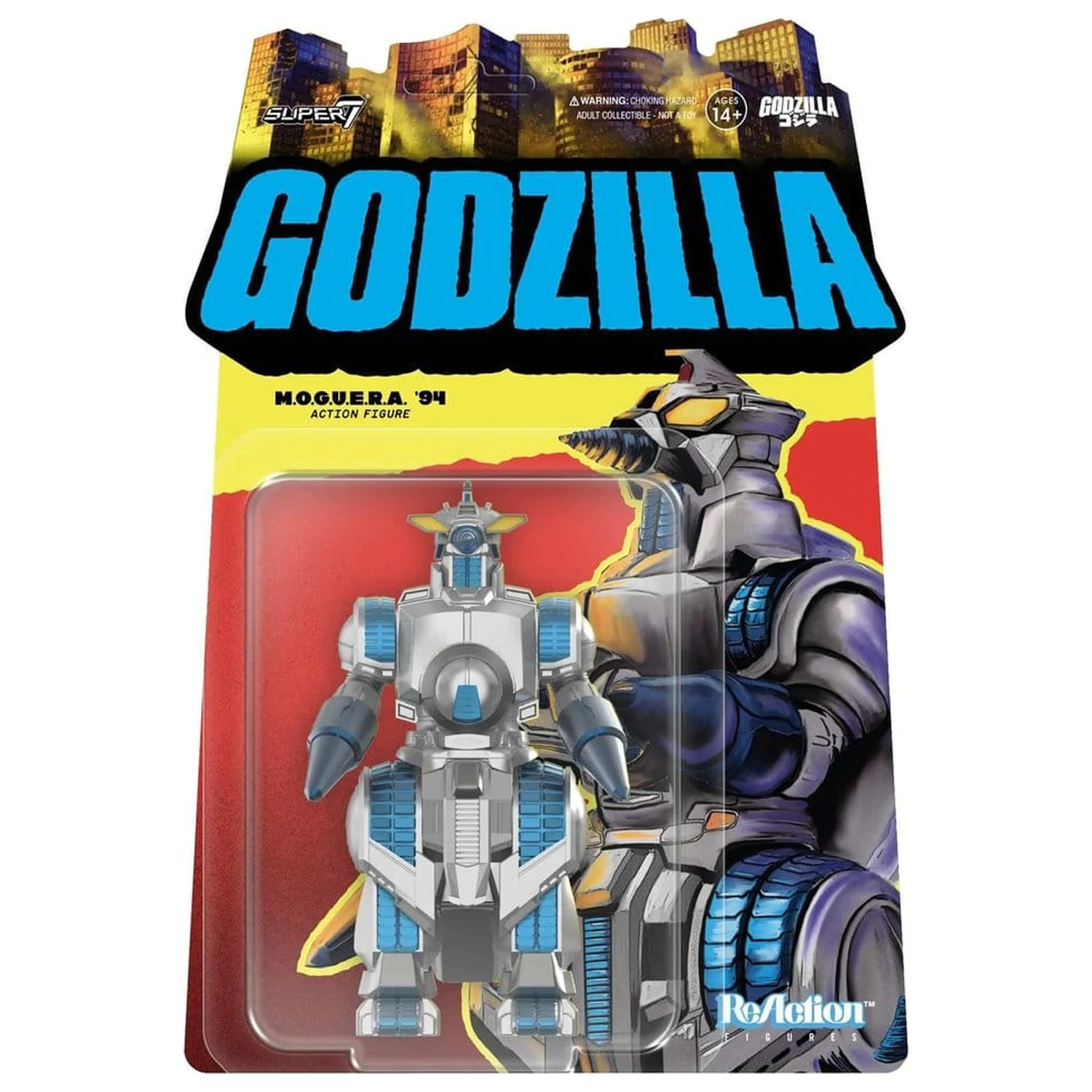 Godzilla Toho ReAction Actionfigur M.O.G.U.E.R.A. 10 cm Produktfoto