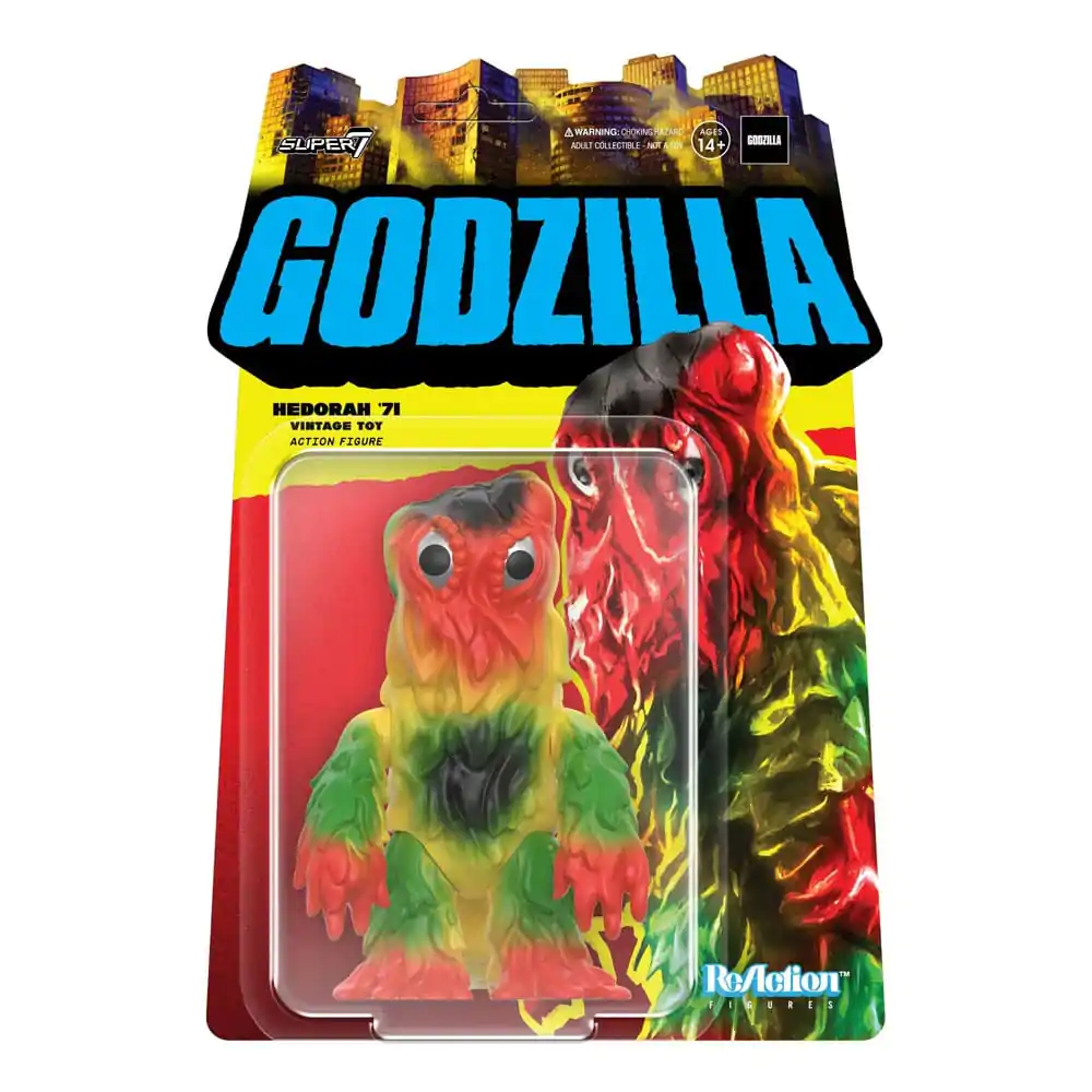 Godzilla Toho ReAction Actionfigur Hedorah Vintage Toy 10 cm termékfotó