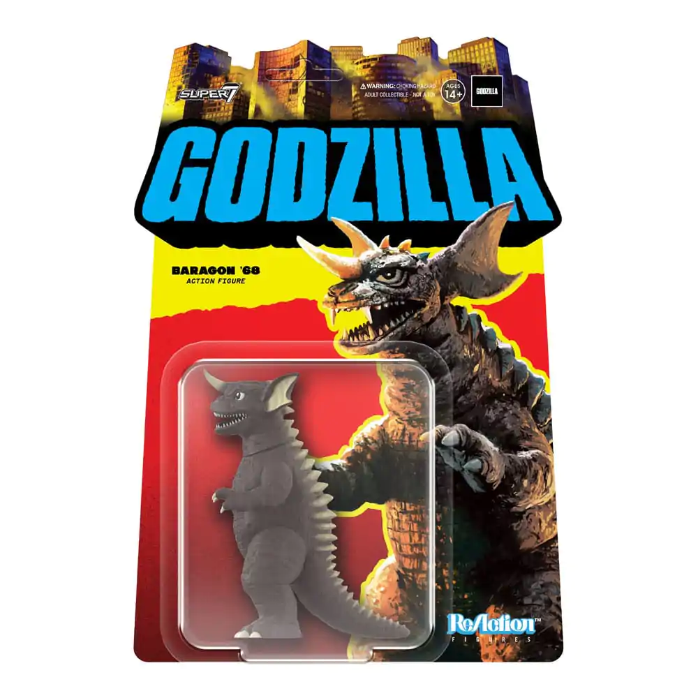 Godzilla Toho ReAction Actionfigur Wave 05 Baragon ´68 10 cm Produktfoto