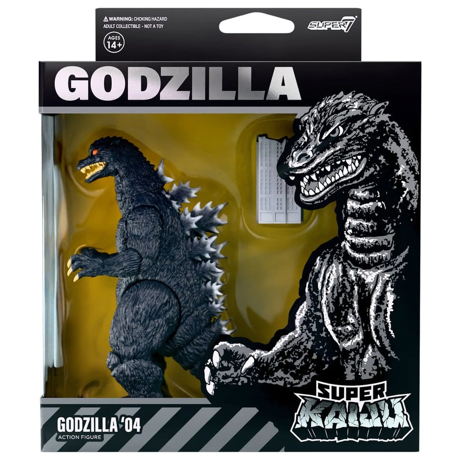 Godzilla Toho Super Kaiju Actionfigur Welle 04 Godzilla 2004 Produktfoto