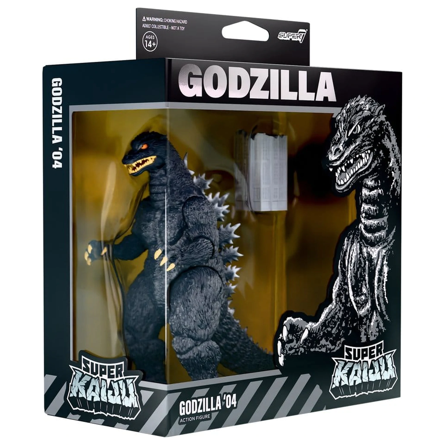 Godzilla Toho Super Kaiju Actionfigur Welle 04 Godzilla 2004 Produktfoto