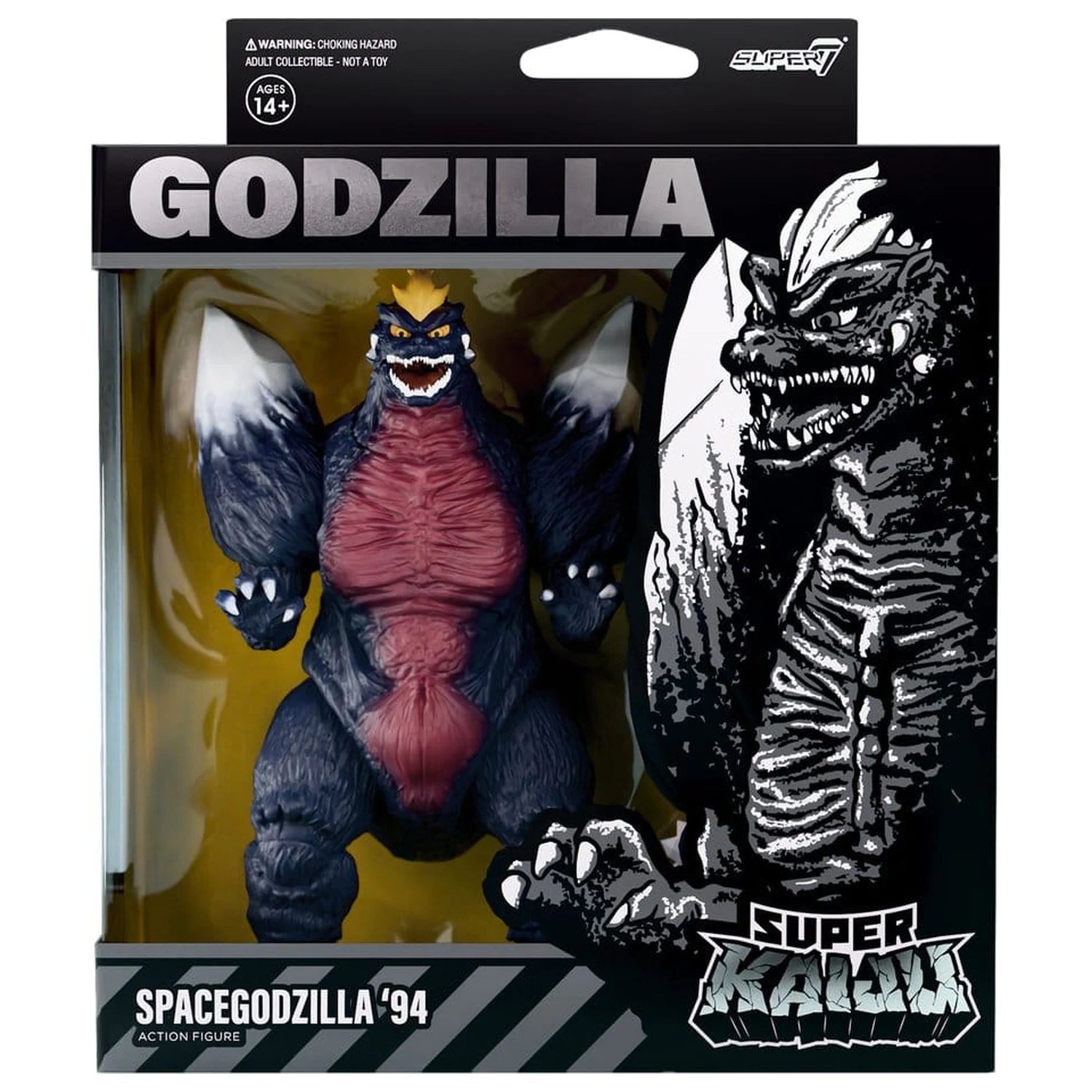Godzilla Toho Super Kaiju Actionfigur Wave 04 Space Godzilla '94 Produktfoto