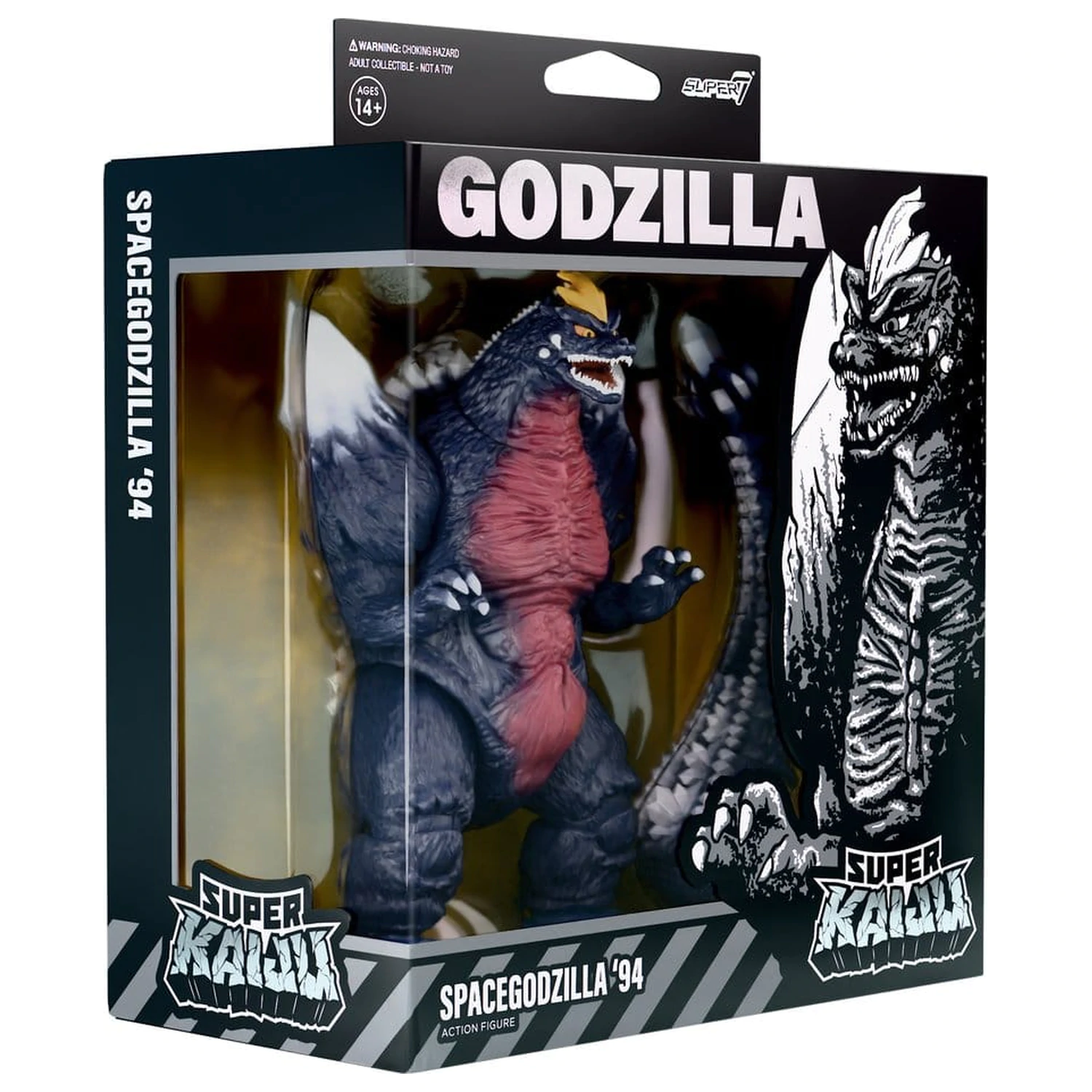 Godzilla Toho Super Kaiju Actionfigur Wave 04 Space Godzilla '94 Produktfoto